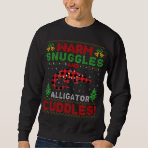 Warme Schnecken und Alligatorenkugel Ugly Alligato Sweatshirt