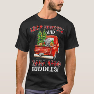 Warme Schnecken und Lhasa Apso Cuddles Truck Tree T-Shirt