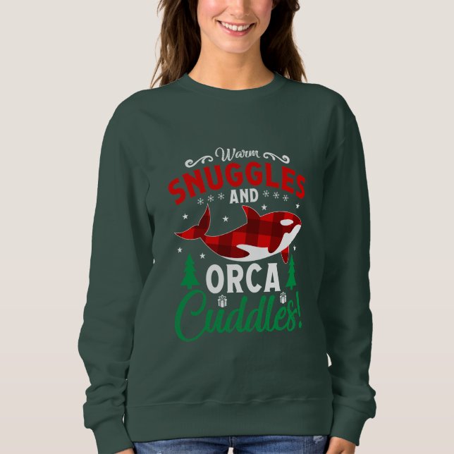 Warme Schnecken und Orcakaddel Sweatshirt (Vorderseite)