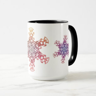 Warme Snowflake-Tasse Tasse