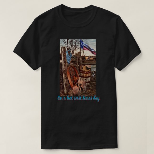 Warme Texas T-Shirt (Design vorne)