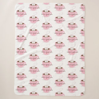 Warme Umarmungen Nur Marshmallow-Kakao-Umarmung Do Sherpadecke