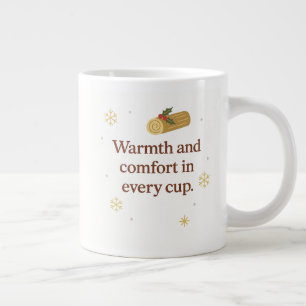 Wärme und Gemütlichkeit Cozy Christmas Mug Jumbo-Tasse