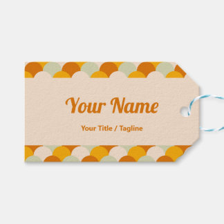 Warme Wave Social Media Business Card Geschenkanhänger