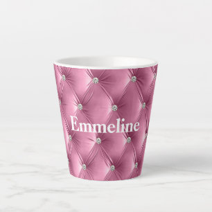Warme weich rosa Imitate Velvet Milchtasse