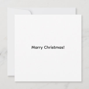 Warme Weihnachtskatze Flachkarte