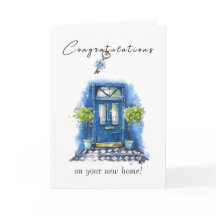 Warme Welcome Zuhause Card