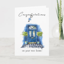 Warme Welcome Zuhause Card Karte