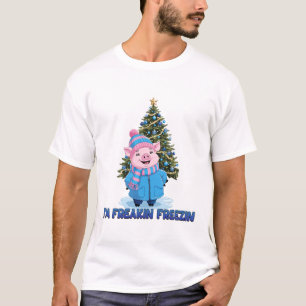 Warme Winter-Cozy-Designs für festliche Zeiten T-Shirt