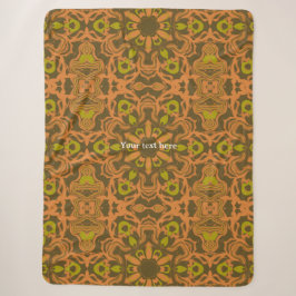 Warme Winter Flüssig Mandala Kunst Sherpadecke