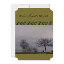 Warme Winterwünsche (mit Hund) von RoseWrites