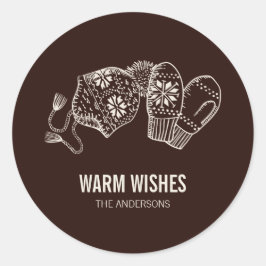Warme Wünsche Holiday Essentials Sticker