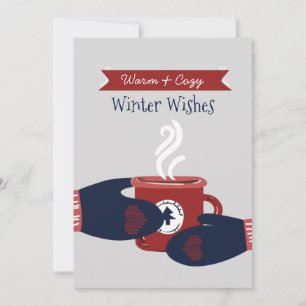 Warme Wünsche Hyge Kaffee Weihnachten