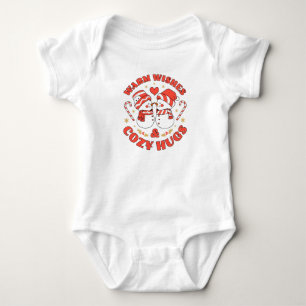 Warme Wünsche & Kuschelige Umarmungen Baby Strampler