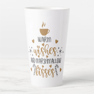 Warme Wünsche und Marshmallow-Küsse Milchtasse