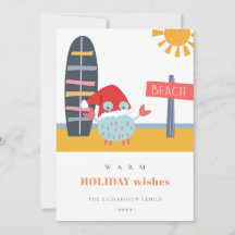 Warme Wünsche Weihnachten im Juli Beach Sun Sand C