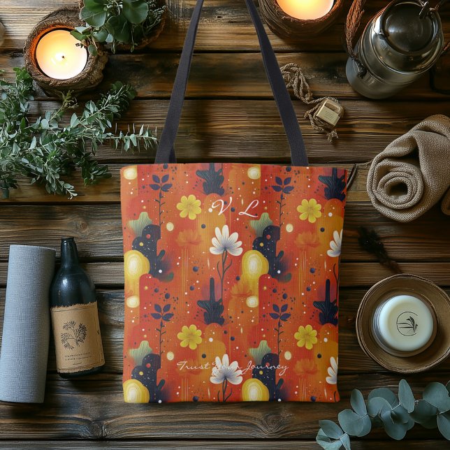 Warme Wüste Bloom Wellness Tote Tasche (Von Creator hochgeladen)