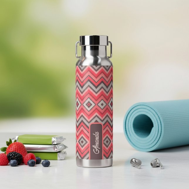 Warmer Chevron Trinkflasche (Von Creator hochgeladen)