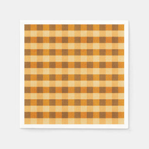 Warmer Fall Kariert Serviette