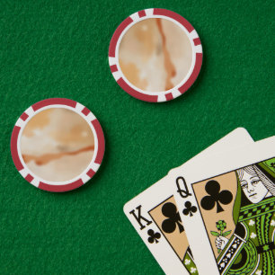 Warmer Fluss Abstract Pokerchips