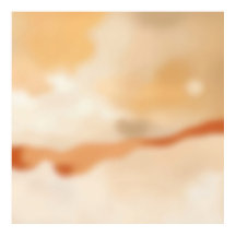 Warmer Fluss Abstract