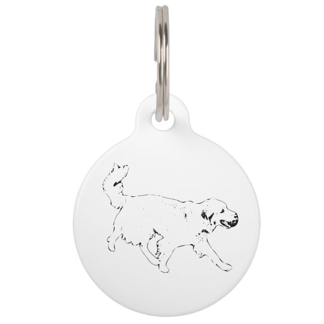 Warmer Geist Haustiermarke (Vorderseite)