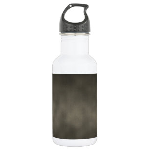 Warmer Grau-Gotischer Ombre-Hintergrund Kunst Edelstahlflasche