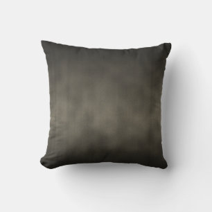 Warmer Grau-Gotischer Ombre-Hintergrund Kunst Kissen