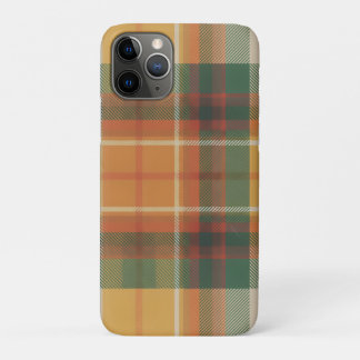 Warmer Herbst-Ernte-Tartan-Karomuster Case-Mate iPhone Hülle