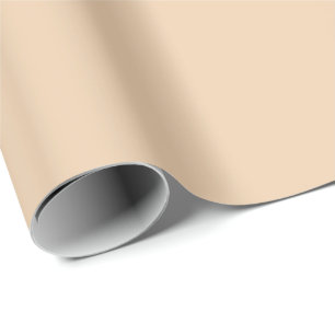 Warmer Herbstblonder Massivfarbendruck, Cremiges B Geschenkpapier