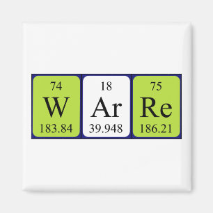 Warmer Periodenmagnet Magnet