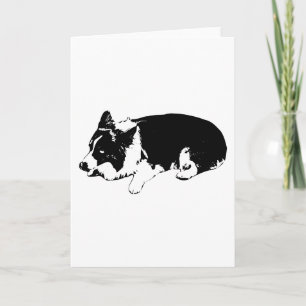 warmer Ruhewunsch, Corgi Karte