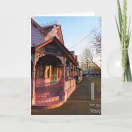 Warmer Sonnenuntergang auf Gingerbread - Martha's  Karte