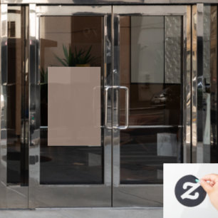Warmer staubiger Rosenhintergrund – Hochzeitsdesig Fensteraufkleber
