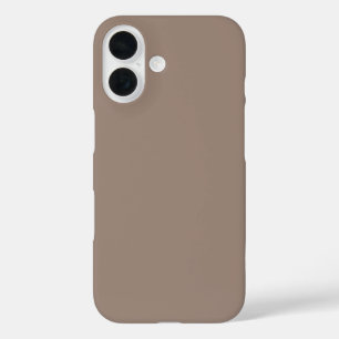 Warmer staubiger Rosenhintergrund – Hochzeitsdesig iPhone 16 Hülle