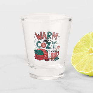 Warmer und gemütlicher Weihnachts-Heißer Kakao Xma Schnapsglas