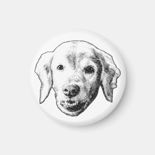 Warmer Welpen-Charme Magnet