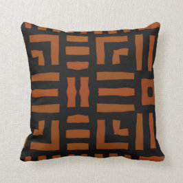 Warmes afrikanisches Stammesdesign Kissen