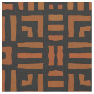 Warmes afrikanisches Stammesdesign Stoff