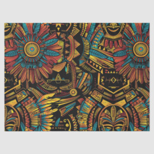 Warmes Beige Dekorationspapier "Aztec Dream" Seidenpapier