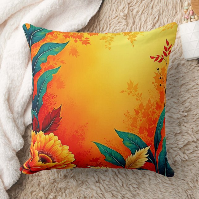Warmes botanisches Blut Kissen (Decke)