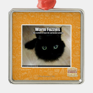 Warmes Fuzzies Ornament Aus Metall