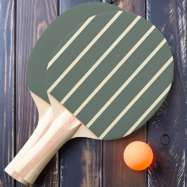 Warmes graues Streifen und fest Tischtennis Schläger