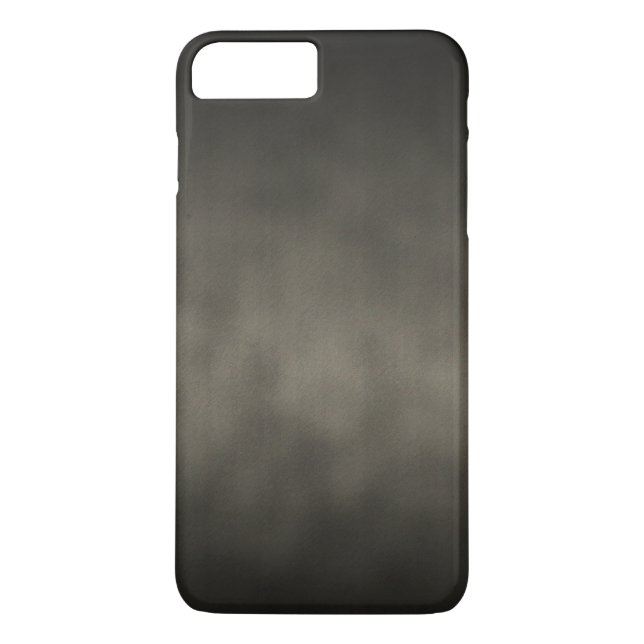 Warmes Gray Goth Ombre Hintergrundkunst Case-Mate iPhone Hülle (Rückseite)