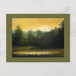 warmes Licht Postkarte