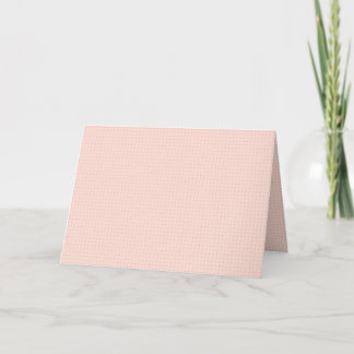 Warmes rosa dunkles Punktgitter-Muster für faltend Dankeskarte