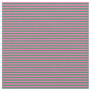 Warmes Rosa und grüne Streifen/Linienmuster Stoff