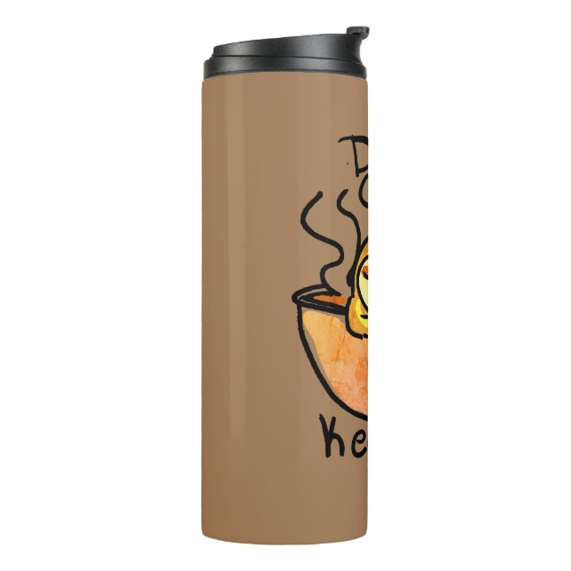 Warmes Trägheitskaffeegetränk Thermosbecher (Nach links gedreht)