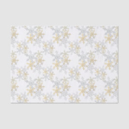 Warmes und Cooles Schnee-Mandala-Spitzenmuster Seidenpapier