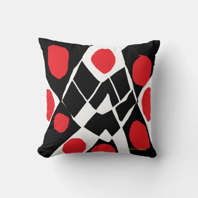 warmes und gemütliches Kissen (Vorderseite)